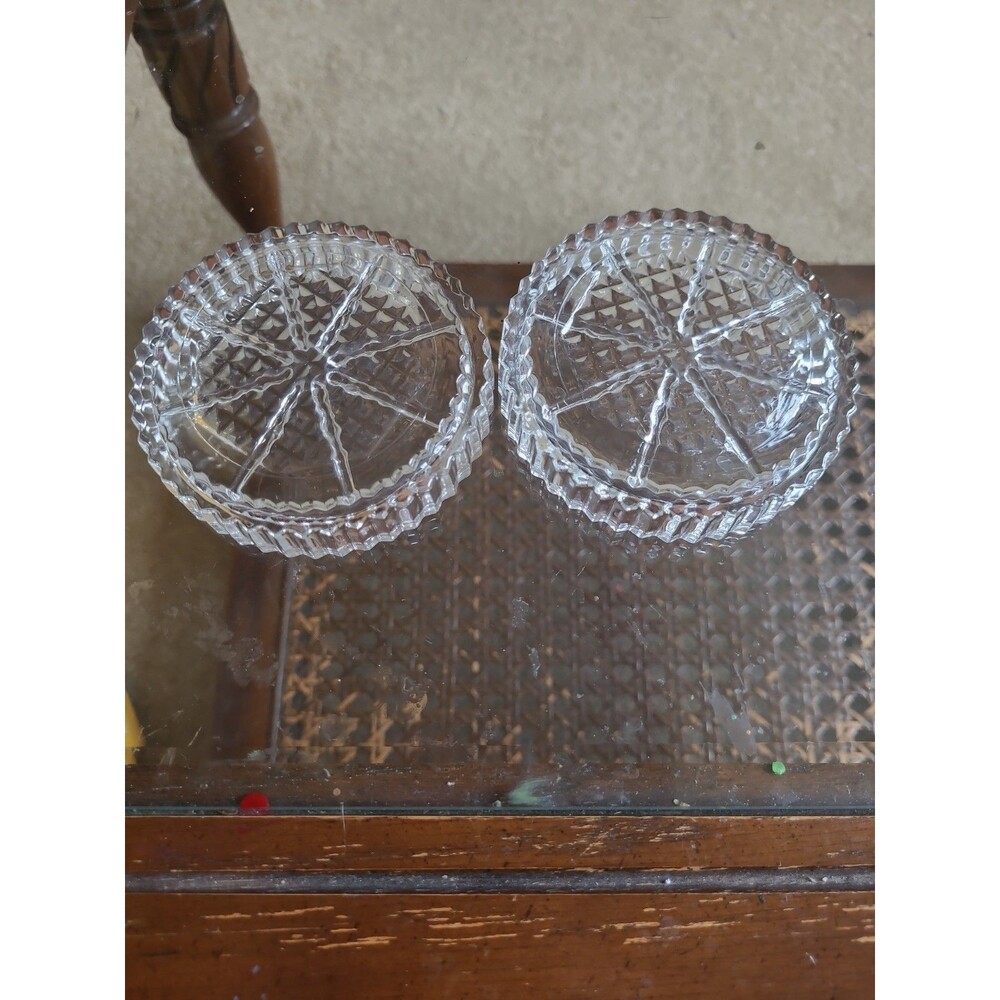 Vintage Princess House Coaster Or Ash Tray Set - Picture 2 of 11